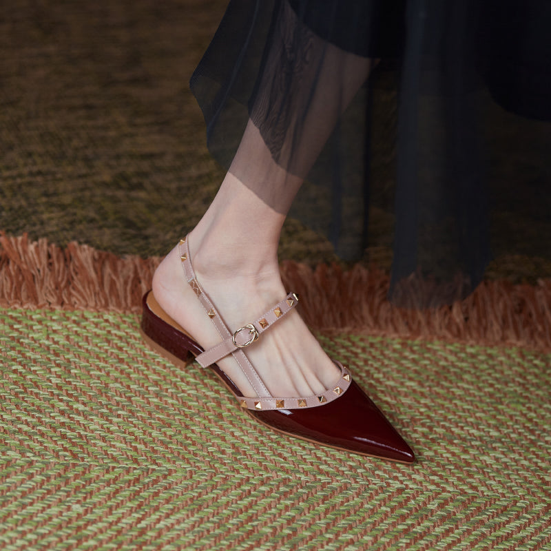 Charlotte Rivet Slingback-Ballerinas