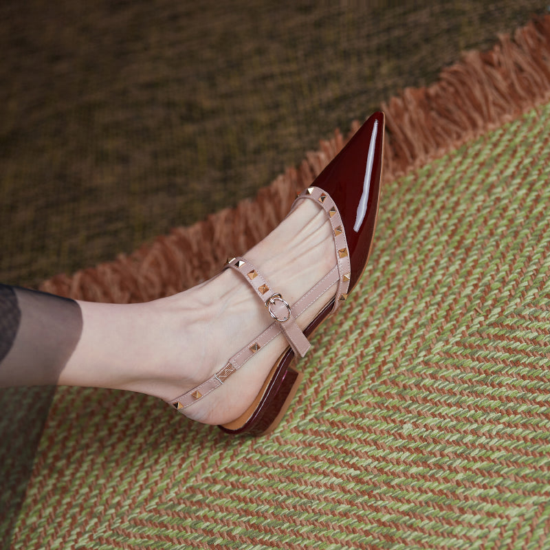 Charlotte Rivet Slingback-Ballerinas