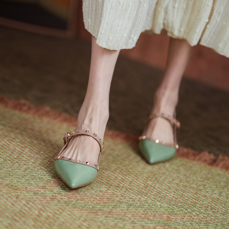 Charlotte Rivet Slingback-Ballerinas