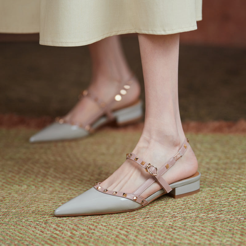 Charlotte Rivet Slingback-Ballerinas