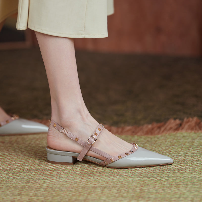 Charlotte Rivet Slingback-Ballerinas