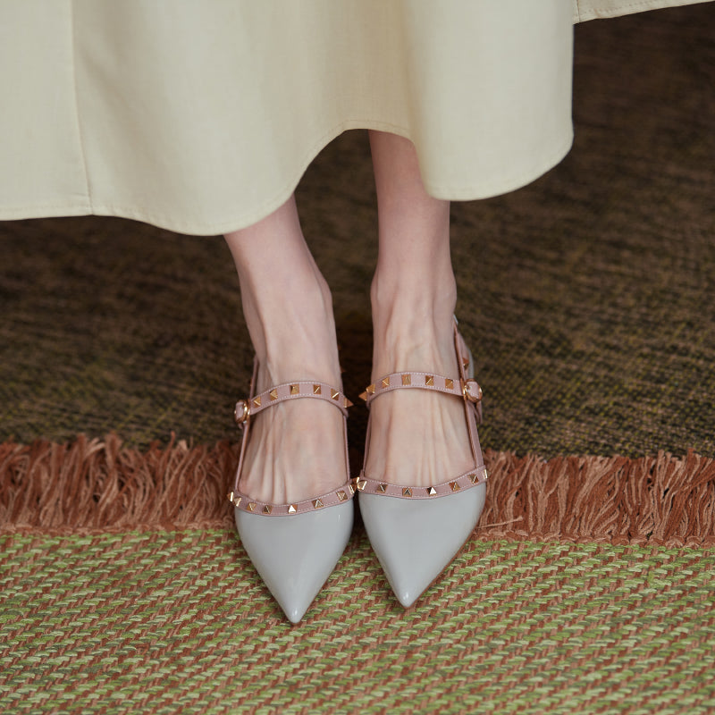 Charlotte Rivet Slingback-Ballerinas