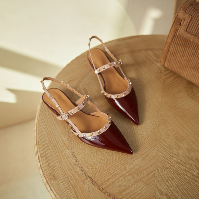 Charlotte Rivet Slingback-Ballerinas