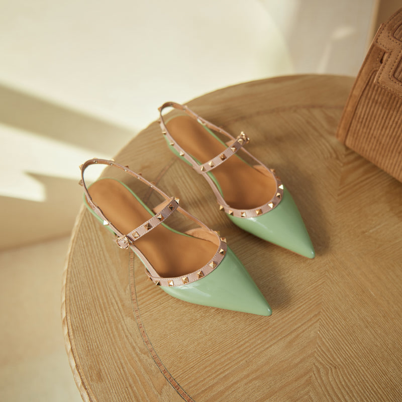 Charlotte Rivet Slingback-Ballerinas