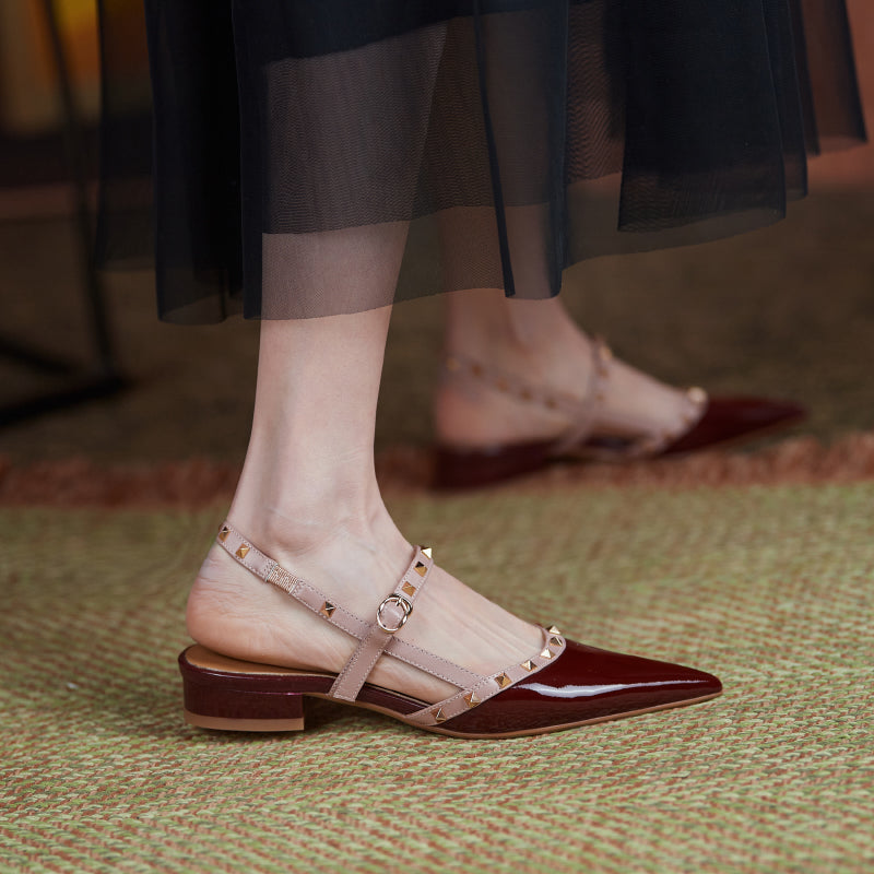 Charlotte Rivet Slingback-Ballerinas