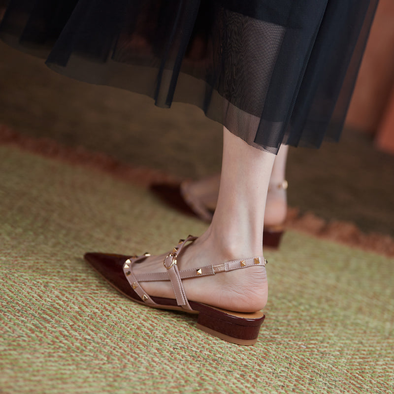 Charlotte Rivet Slingback-Ballerinas
