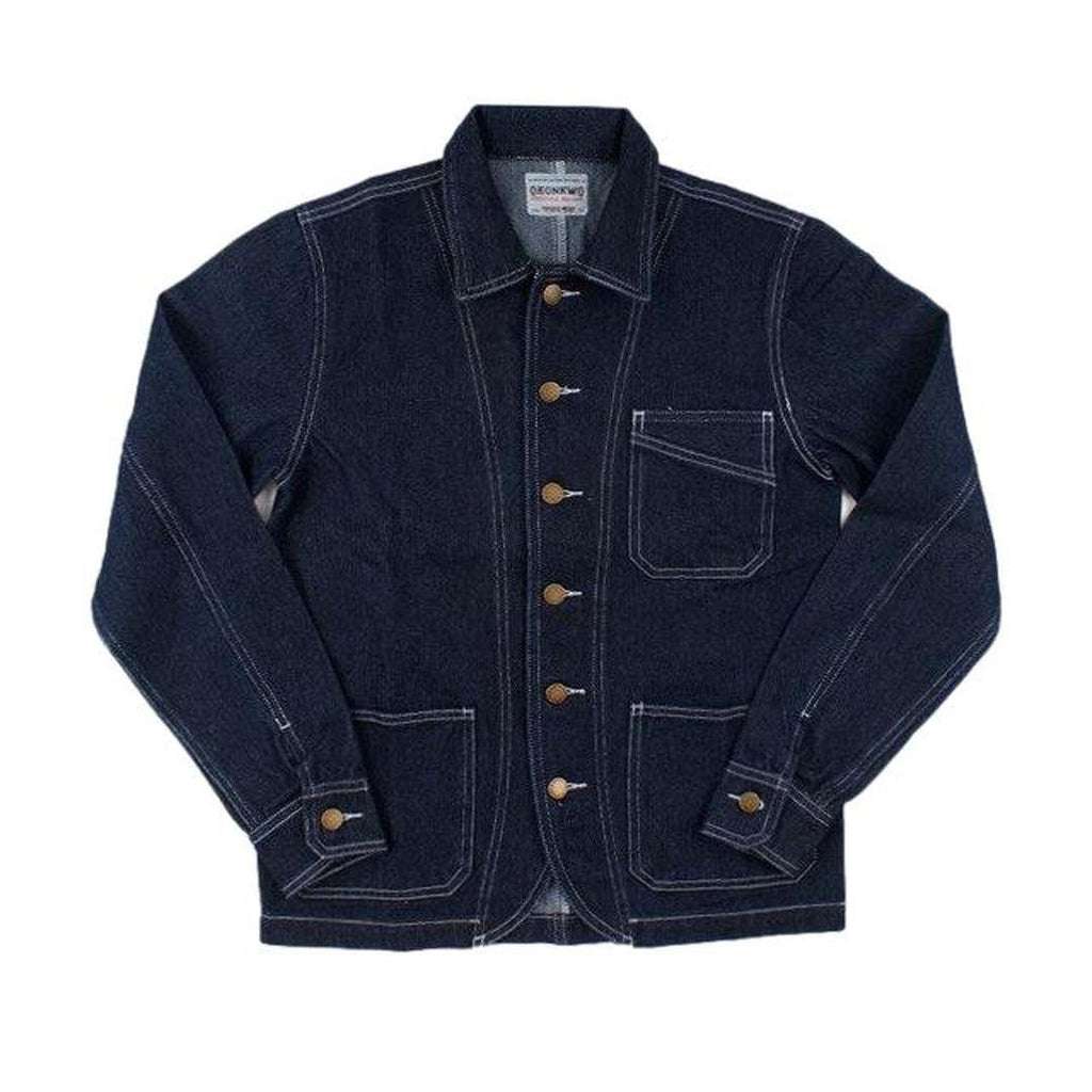 Classic dark blue men jacket