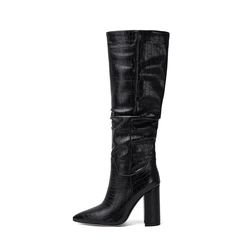 Kniehohe Stiefel Frazer Slouch