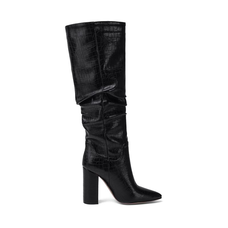 Kniehohe Stiefel Frazer Slouch