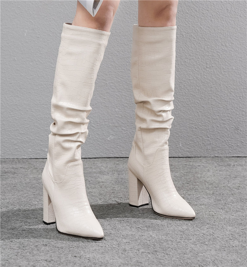 Kniehohe Stiefel Frazer Slouch