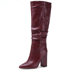 Kniehohe Stiefel Frazer Slouch