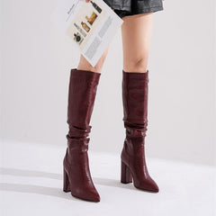 Kniehohe Stiefel Frazer Slouch