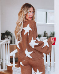 Stardust – Lässiges Strickpullover-Oberteil