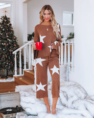 Stardust – Lässiges Strickpullover-Oberteil