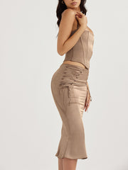 Temperament Two-piece Skirt