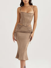 Temperament Two-piece Skirt