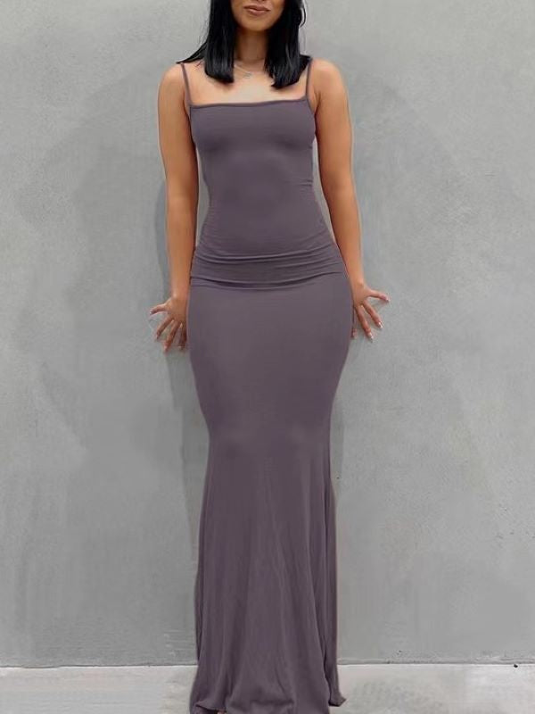 Slim Wrap Hip Dress