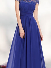 Elegantes Abendkleid aus Spitze, Brautjungfernkleid 