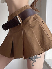 High Waist Slim Casual Skirt