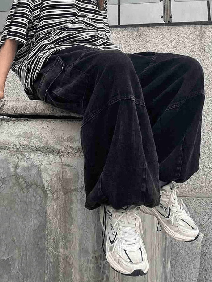 Vintage Baggy Cargo Jeans