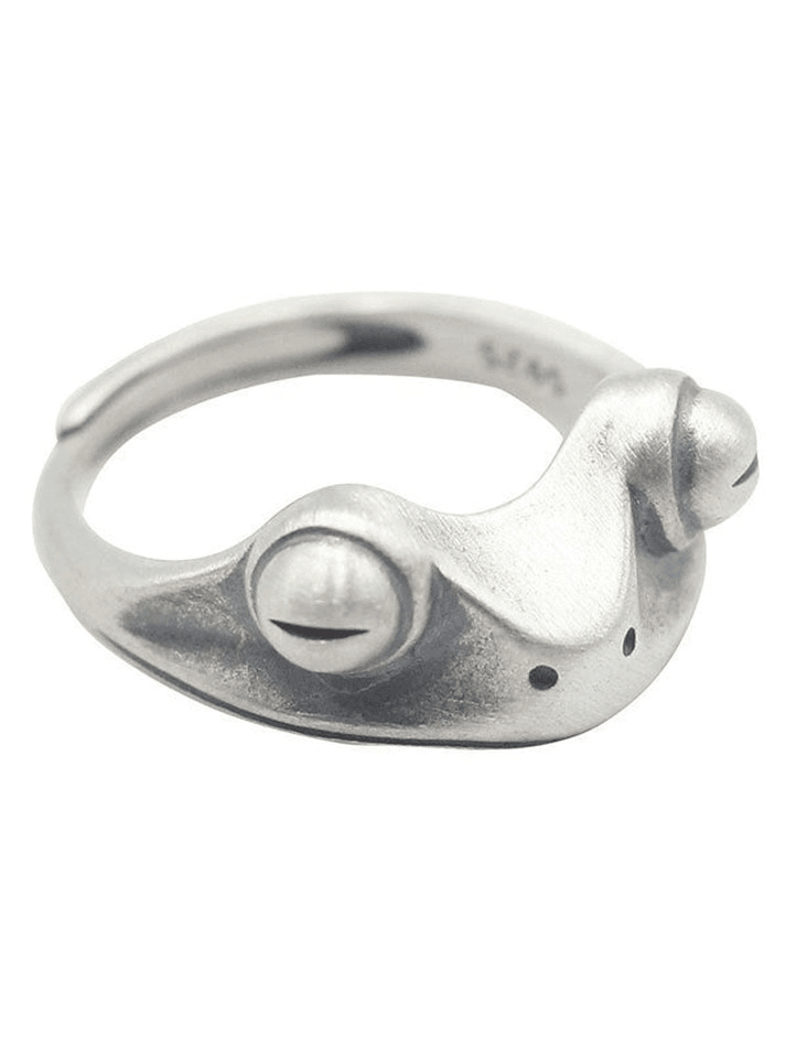 Manschettenring im Vintage-Frosch-Design