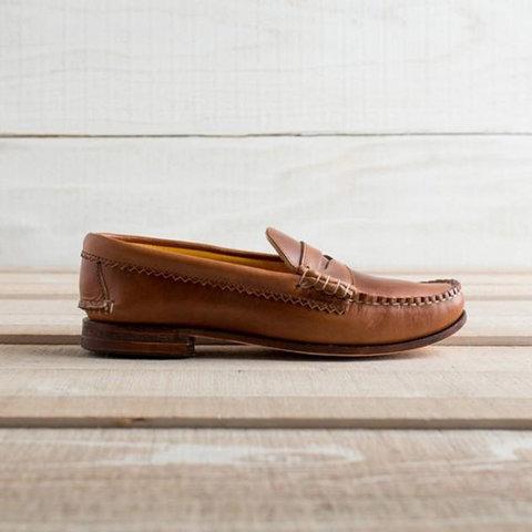 Vintage Slipper zum Hineinschlüpfen, niedriger Absatz, Pu-Leder-Loafer