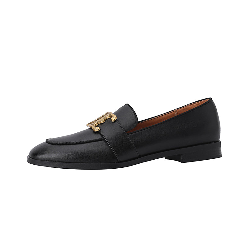 Cataleya Damen-Loafer aus Wildleder mit Kette