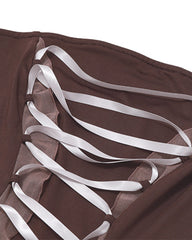 Lumenate Narchis – Netzkleid mit Schleife 