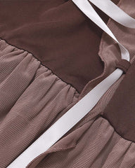 Lumenate Narchis – Netzkleid mit Schleife 