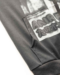 Dilution Retro Graphic Zip Hoodie 