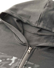 Dilution Retro Graphic Zip Hoodie 